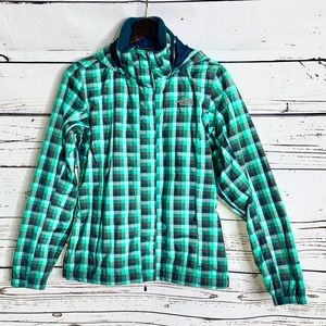 THE NORTH FACE Hyvent Plaid Shell Jacket
